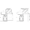 GEZE ajtócsukó TS 5000L-ISM-BG VPK EN 2-6 fehér RAL 9016 CB flex-szel