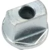 Bedugható tengely BTS 75 80 84 -hez X méret: 23mm Z: 18mm horganyzott acél