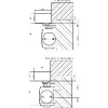 GEZE ajtócsukó TS 5000L R-ISM-BG VP EN 2-6 pántlet. 1645 - 2800 mm ezüst