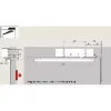 DORMAKABA ajtócsukó TS 98 XEA G-RF EN 1-6 csúszósín ezüst
