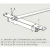 Ajtócsukó DORMA integrált ITS 96 2-4 szárnysz. -1100 mm teng. 4 mm-rel megh.