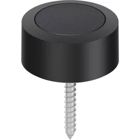   FSB padló ajtóütköző - 38 3878 átmérő 48 mm magasság 24 mm aluminium fekete matt