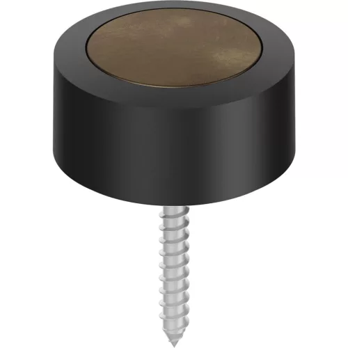 FSB padló ajtóütköző 38 3878 átmérő 48 mm magasság 24 mm sötét bronz patinált