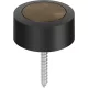 FSB padló ajtóütköző 38 3878 átmérő 48 mm magasság 24 mm sötét bronz patinált