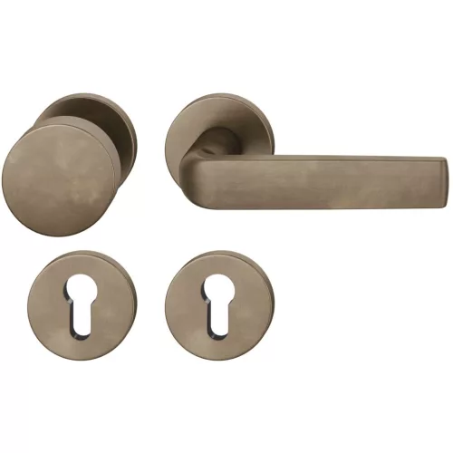 FSB gombos garnitúra 12 1267 ASL PZ rozettán sötét bronz patinált