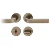 FSB kilincsgarnitúra 12 1242 ASL WC rozettán sötét bronz patinált