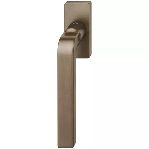 FSB ablakkilincs 34 1004 szögletes rozetta sötét bronz patinált viaszolt
