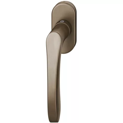 FSB ablakkilincs 34 1106 ovális rozetta sötét bronz patinált viaszolt
