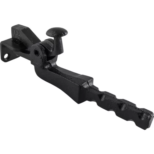 Kaputartó 1304 Gr.2 látható hossz 125mm falra szerelhető öntöttvas fekete lakk.