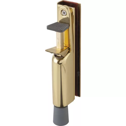 Ajtókitámasztó 1132 üvegajtóhoz rúdkinyomás 30 210 x 36 mm polírozott sárgaréz