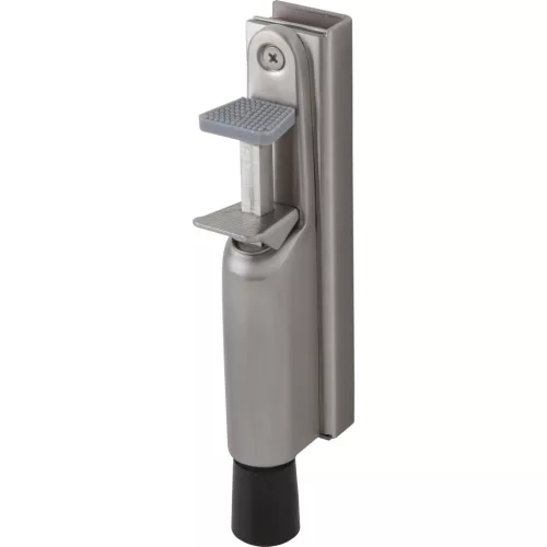 Ajtókitámasztó 1132 üvegajtóhoz rúdkinyomás 30 mm 210x36mm nemesacél matt