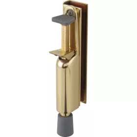   Ajtókitámasztó 1134 üvegajtóhoz rúdkinyomás 50 210 x 36 mm polírozott sárgaréz