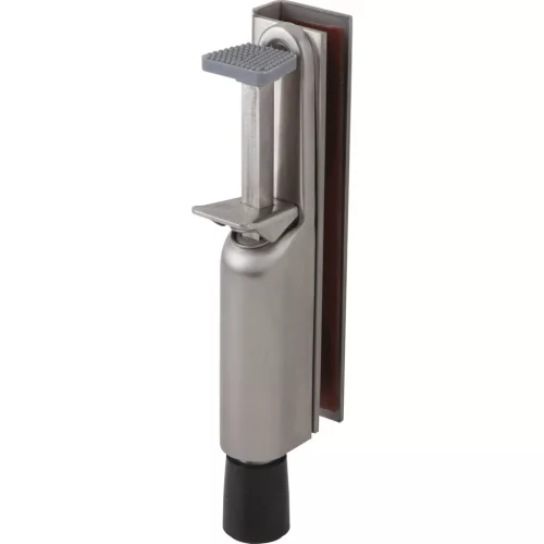 Ajtókitámasztó 1134 üveg ajtóhozlöket 50mm 210 x 36 mm nemesacél matt