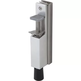   Ajtókitámasztó 1133 üvegajtóhoz rúdkinyomás 30 212 x 36 mm alu ezüst eloxált