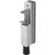 Ajtókitámasztó 1133 üvegajtóhoz rúdkinyomás 30 212 x 36 mm alu ezüst eloxált