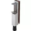 Ajtókitámasztó 1135 üvegajtóhoz rúdkinyomás 50 212 x 36 mm alu ezüst eloxált