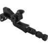 Kaputartó 1306 Gr.3 látható hossz 135mm falra szerelhető öntöttvas fekete