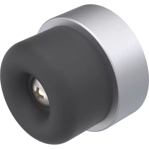 KWS fali ajtóütköző 2006 átmérő 35 mm alumínium ezüst eloxált