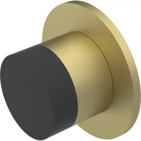   KWS fali ajtóütköző 2007 átmérő 50 mm alumínium sárgarézszínű eloxált