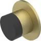 KWS fali ajtóütköző 2007 átmérő 50 mm alumínium sárgarézszínű eloxált