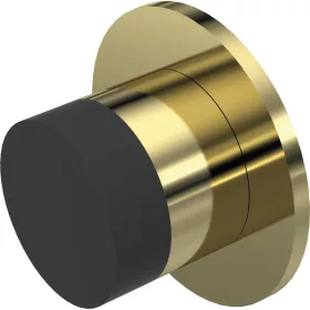   KWS fali ajtóütköző 2007 átmérő 50 mm sárgaréz fényes