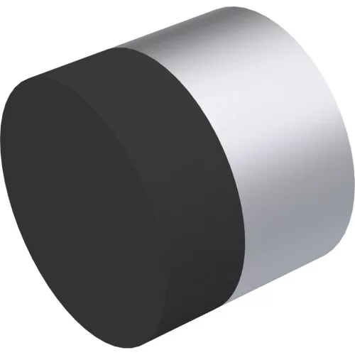 KWS fali ajtóütköző 2008 átmérő 30 mm alumínium ezüst eloxált