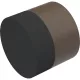 KWS fali ajtóütköző 2008 átmérő 30 mm alumínium sötétbarna eloxált