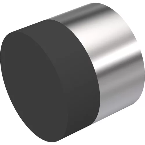 KWS fali ajtóütköző 2008 átmérő 30 mm nemesacél matt