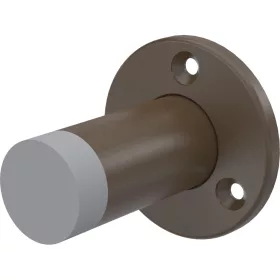   KWS fali ajtóütköző 2011 átmérő 55 mm magasság 100 mm acél sötétbarna lakkozott