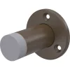 KWS fali ajtóütköző 2012 átmérő 55 mm magasság 120 mm acél sötétbarna lakkozott