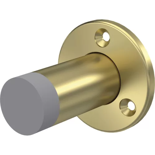 KWS fali ajtóütköző 2012 átmérő 55 mm magasság 120 mm sárgaréz matt