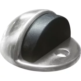   Ajtóütköző - talplemez átmérő 45 mm ütköző 17 mm krómozott réz