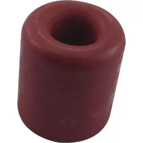 Ajtóütköző - átmérő 30 mm magasság 30 mm piros gumi