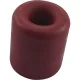 Ajtóütköző - átmérő 30 mm magasság 30 mm piros gumi