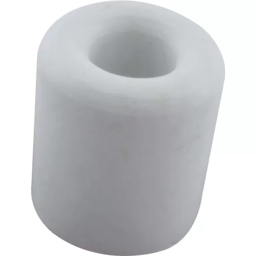 Ajtóütköző - átmérő 30 mm magasság 30 mm fehér gumi