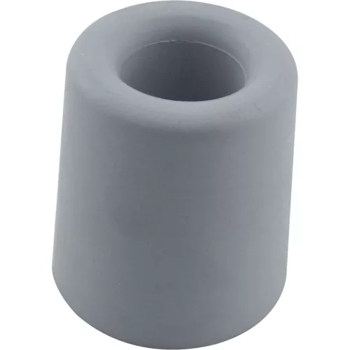 Ajtóütköző - átmérő 30 mm magasság 30 mm szürke gumi