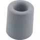 Ajtóütköző - átmérő 30 mm magasság 30 mm szürke gumi
