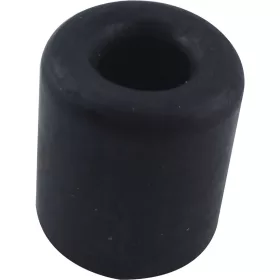 Ajtóütköző - átmérő 30 mm magasság 30 mm fekete gumi