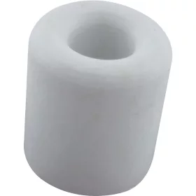 Ajtóütköző - átmérő 40 mm magasság 32 mm fehér gumi