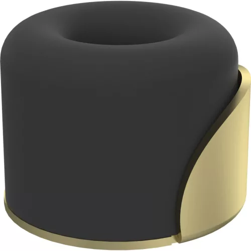 KWS ajtóütköző 2015 átmérő 40 mm sárgaréz matt