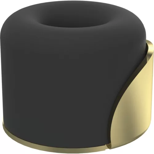 KWS ajtóütköző 2015 átmérő 40 mm sárgaréz fényes