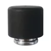 FSB ajtóütköző - 38 3880-01 átmérő 40 mm magasság 32 mm fekete gumi