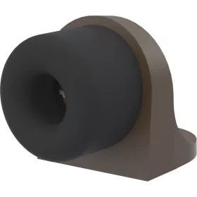   KWS ajtóütköző 2022 átmérő 40 mm alumínium sötétbarna eloxált