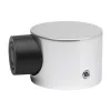 KWS ajtóütköző - átmérő 50 mm magasság 35 mm ezüst eloxált