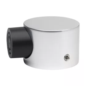   KWS ajtóütköző - átmérő 50 mm magasság 35 mm ezüst eloxált