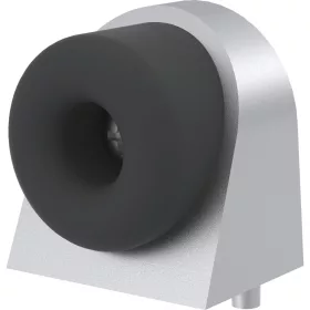   KWS ajtóütköző 2028 37x48x50mm alumínium ezüst lakkozott