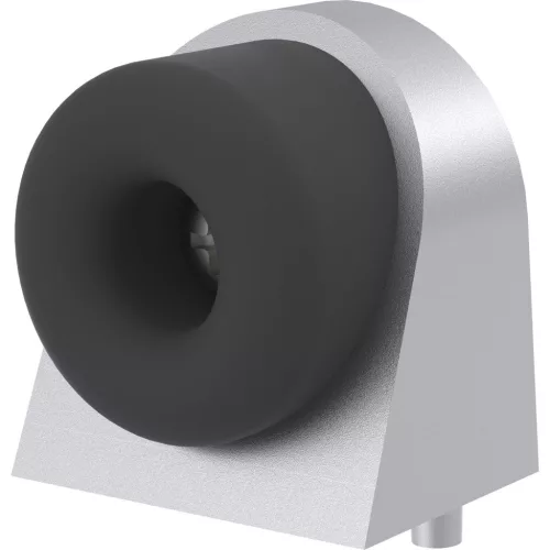 KWS ajtóütköző 2028 37x48x50mm alumínium ezüst lakkozott