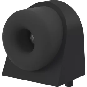   KWS ajtóütköző 2028 37x48x50mm alumínium fekete lakkozott