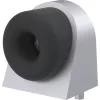 KWS ajtóütköző 2028 37x48x50mm alumínium ezüst eloxált