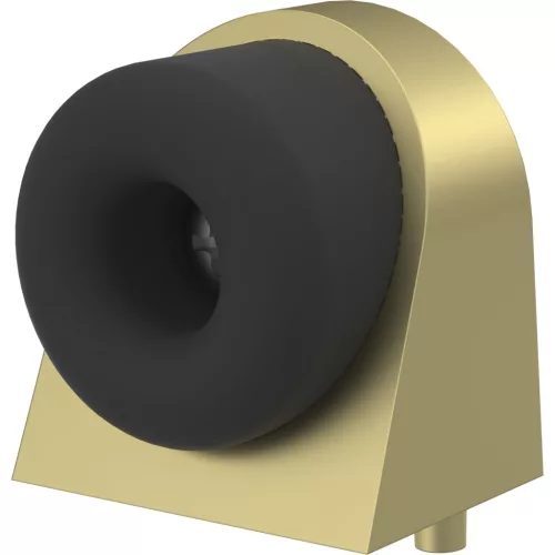 KWS ajtóütköző 2028 37x48x50mm alumínium sárgarézszínű eloxált